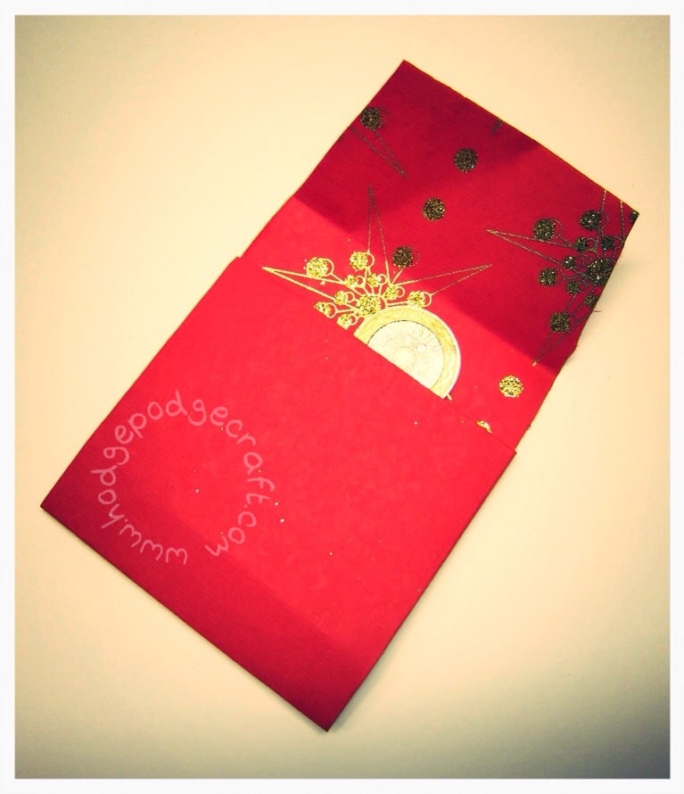 how to make chinese new year money envelope