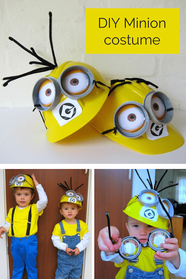 Diy Minion Goggles My sons homemade minion costume!! ) Minion