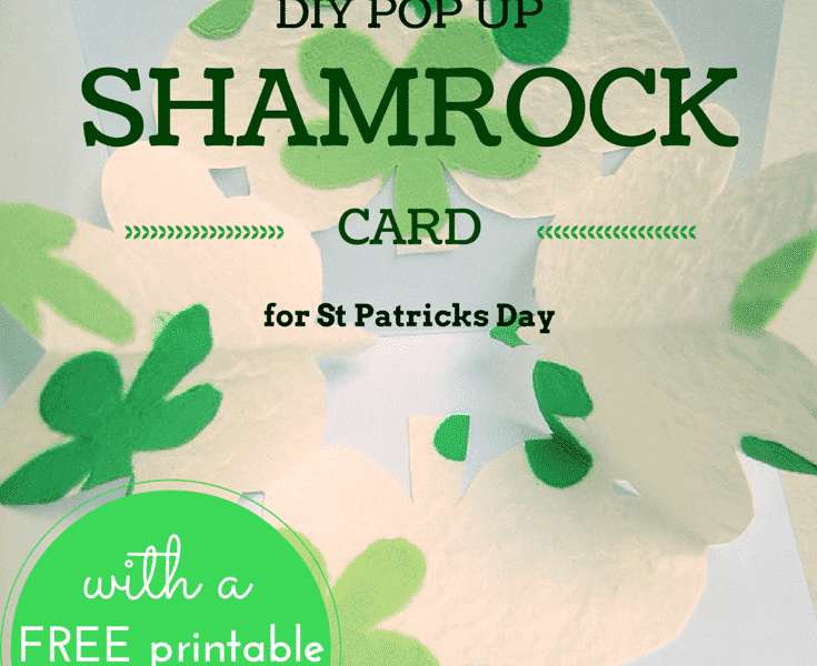Produce a pop-up shamrock Do-it-yourself card for St Patricks working day photograph regarding St Patrick's Day Cards Free Printable titled Deliver a pop-up shamrock Do it yourself card for St Patricks working day
