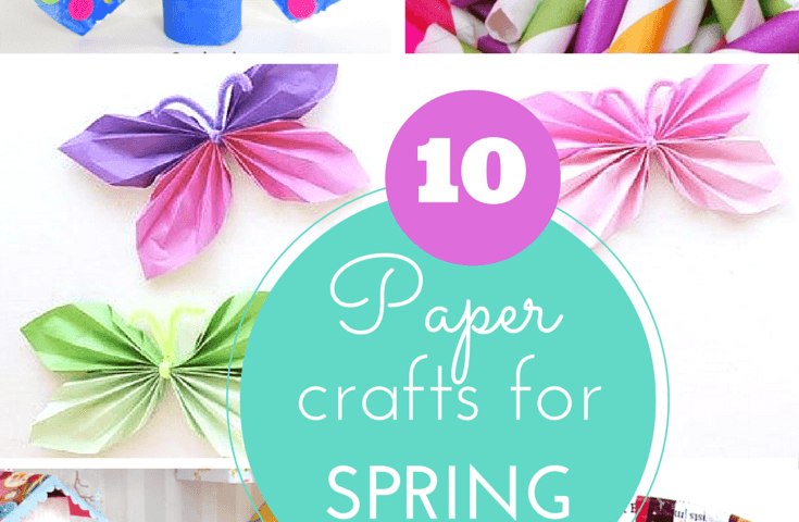 10 cute paper crafts for Spring