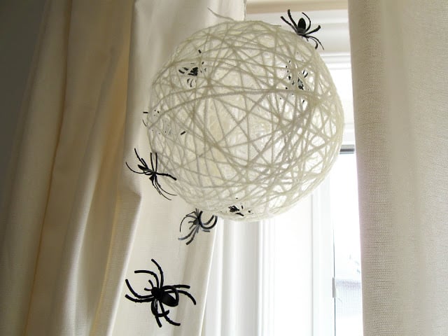 spiderweb orb decoration