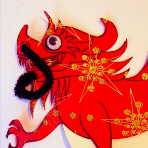 A Dancing Dragon Craft for Chinese New Year