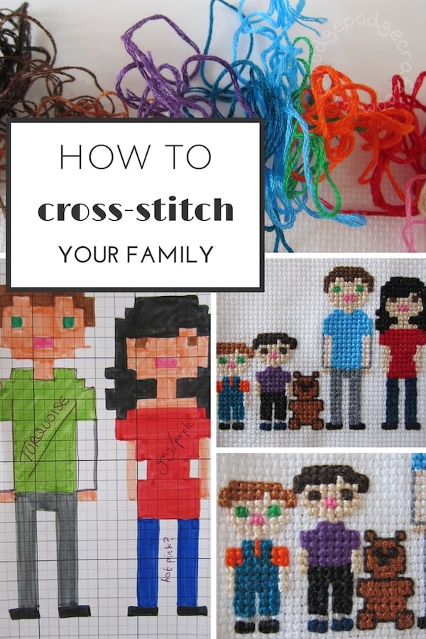 How to cross-stitch your family 600