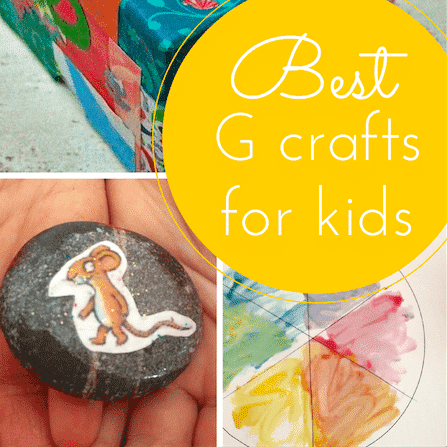 G crafts for kids