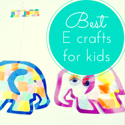 Best E craft ideas for kids