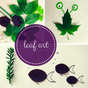 How to create Leaf Art (after an adventure)