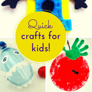 Quick craft ideas for kids 