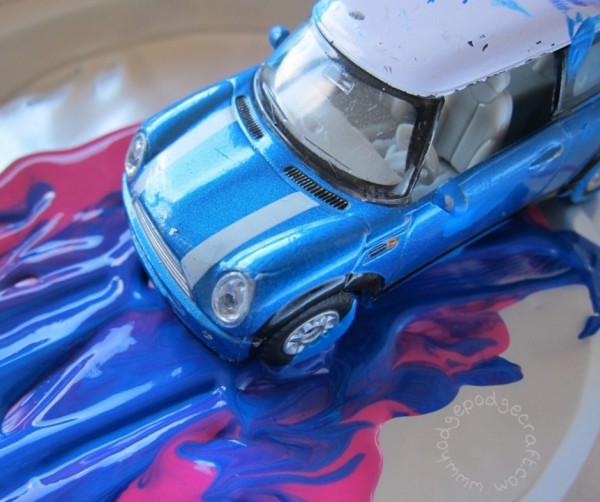 Z is for zoom car plus paint