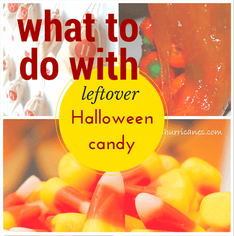 Leftover Halloween candy
