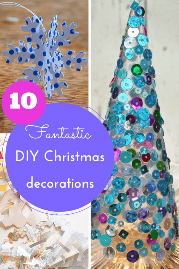 10 DIY Christmas decorations for kids