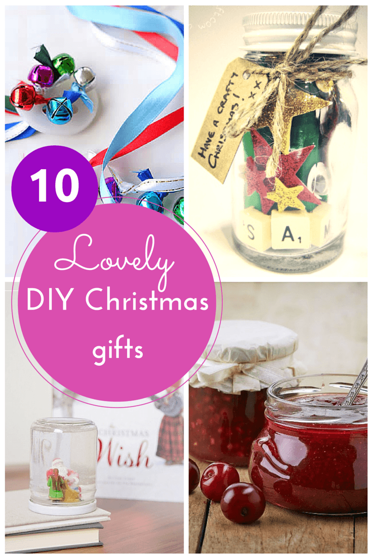 10 lovely DIY Christmas gifts
