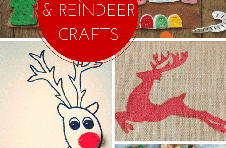 8 gingerbread and reindeer crafts