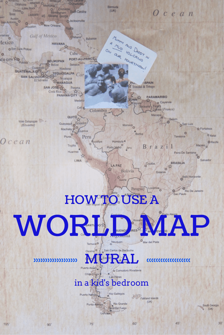 World map mural ideas for kids Hodge Podge