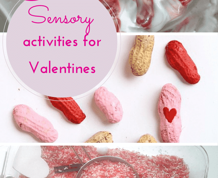 Sensory activities for Valentines Day