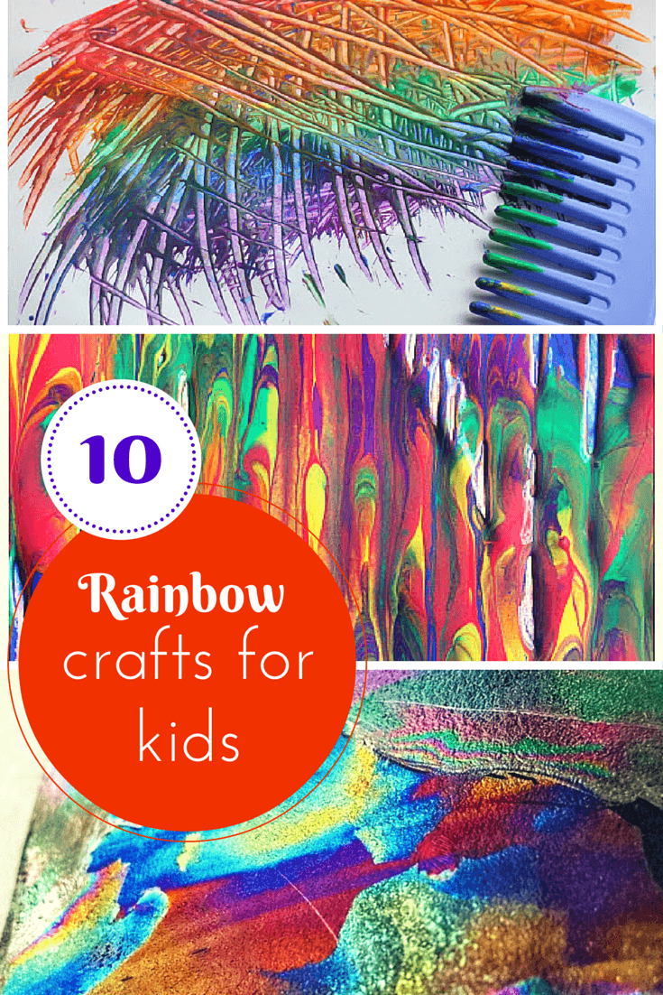 10 easy rainbow crafts for kids
