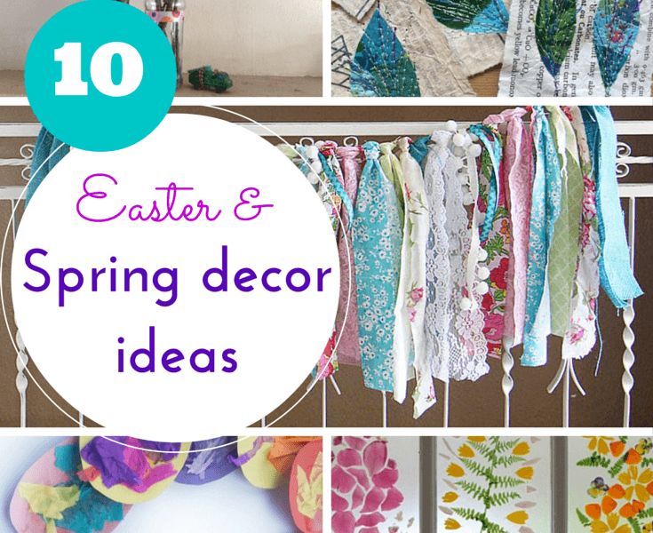 Spring & Easter ideas for DIY decorations