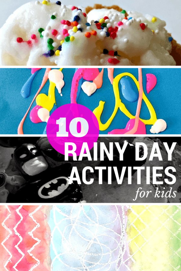 10 rainy day activities for kids – HodgePodgeCraft