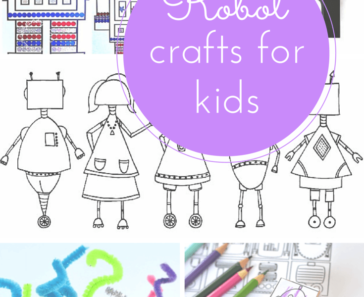 Robot crafts for kids