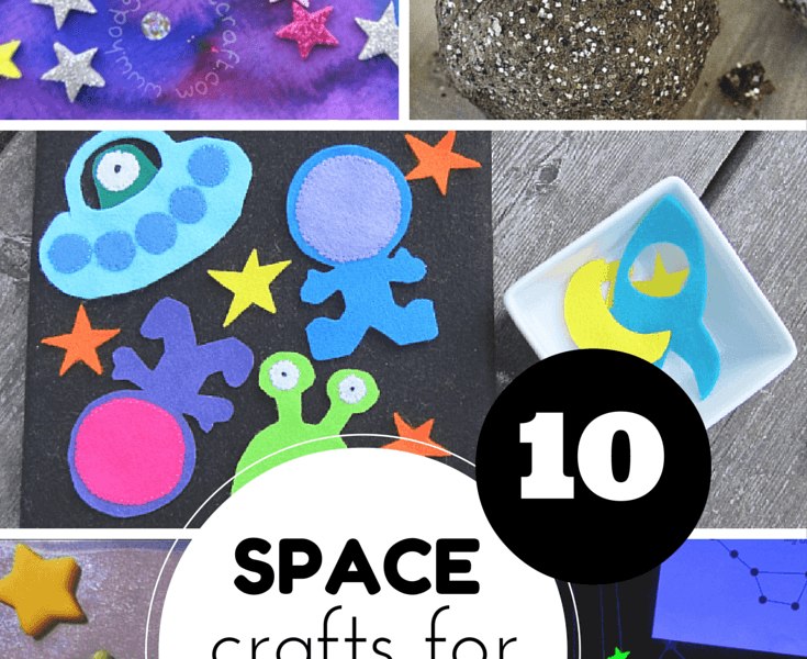 10 super space crafts for kids