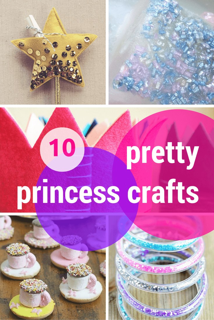 10 pretty princess crafts & activities