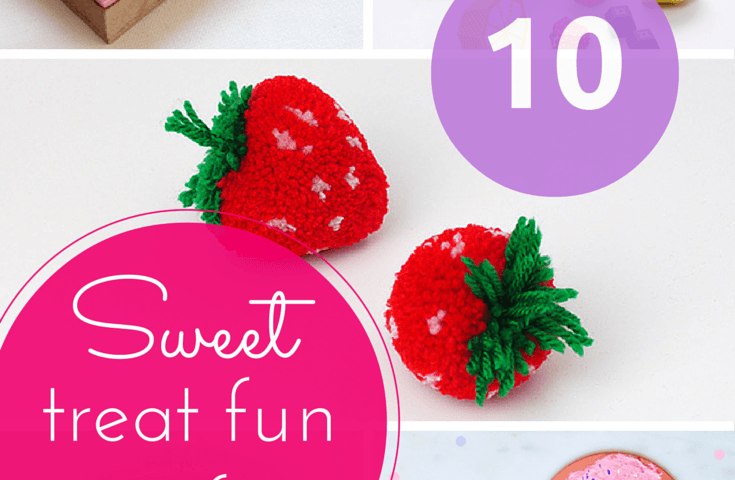 10 sweet treat fun craft ideas