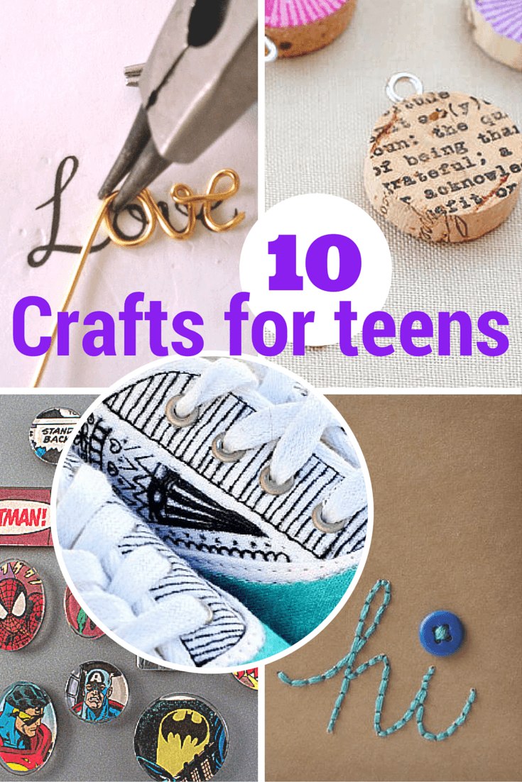 10 terrific crafts for teens & tweens