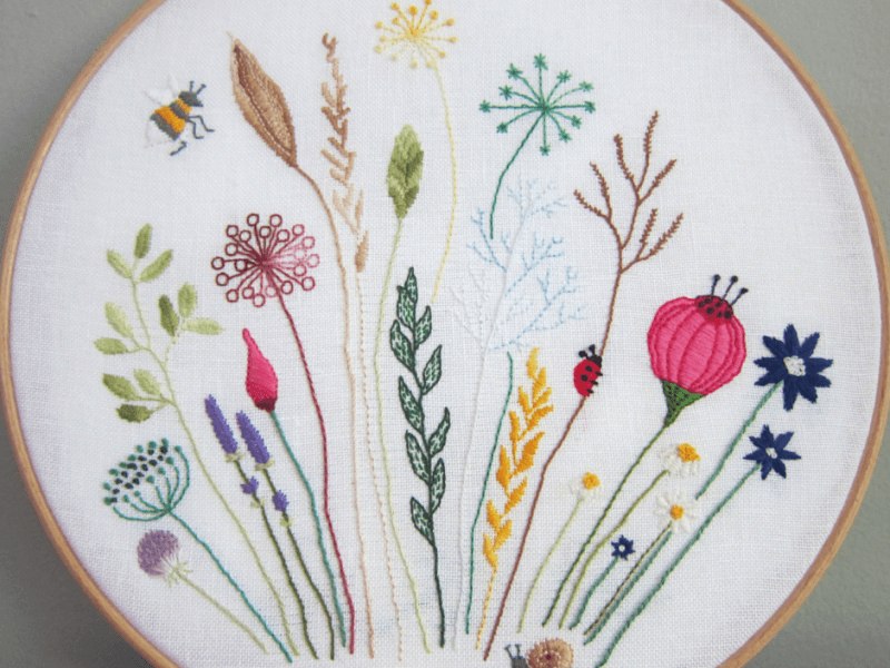 Meadow embroidery FB
