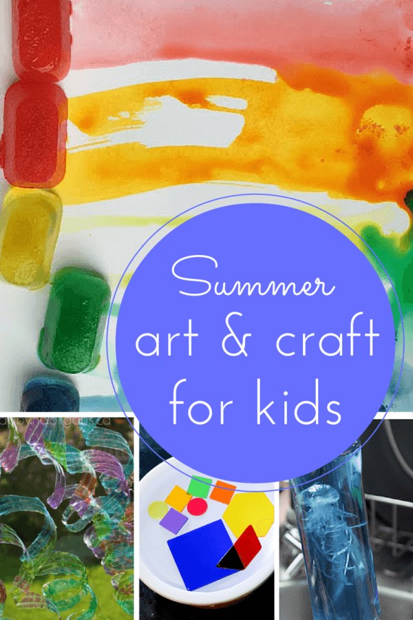 Summertime art and craft for kids