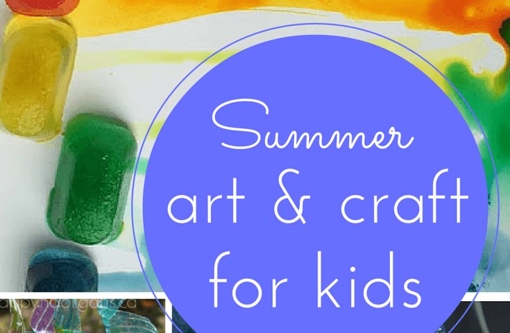Summertime art and craft for kids