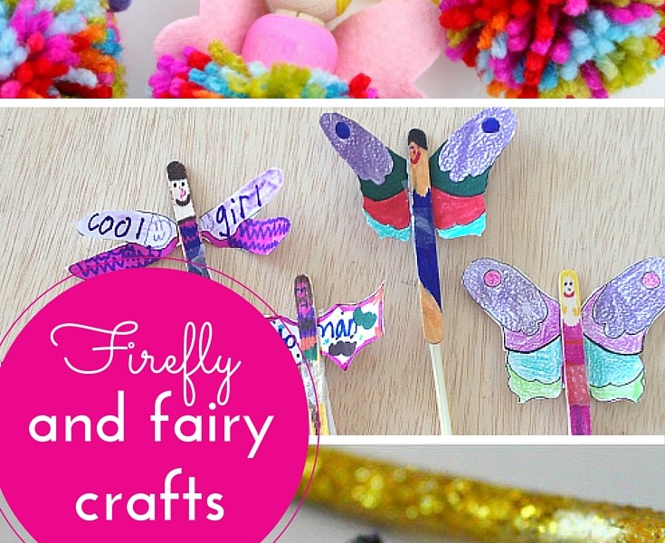 Firefly & fairy crafts
